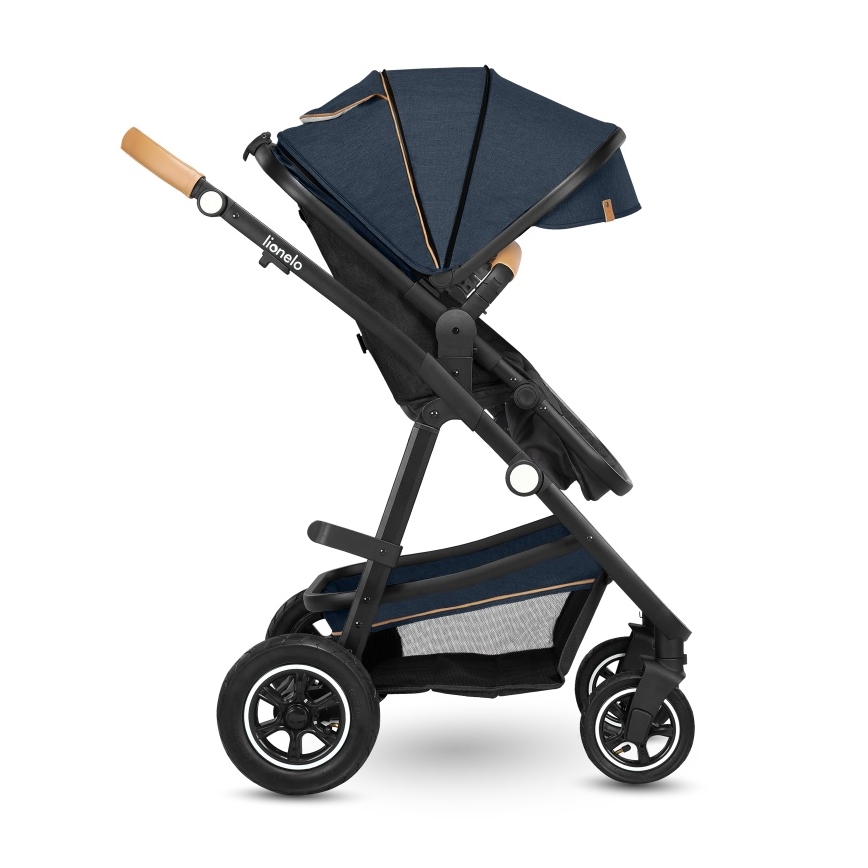 Lionelo - Combi-kinderwagen 2-in-1 AMBER Blue Navy