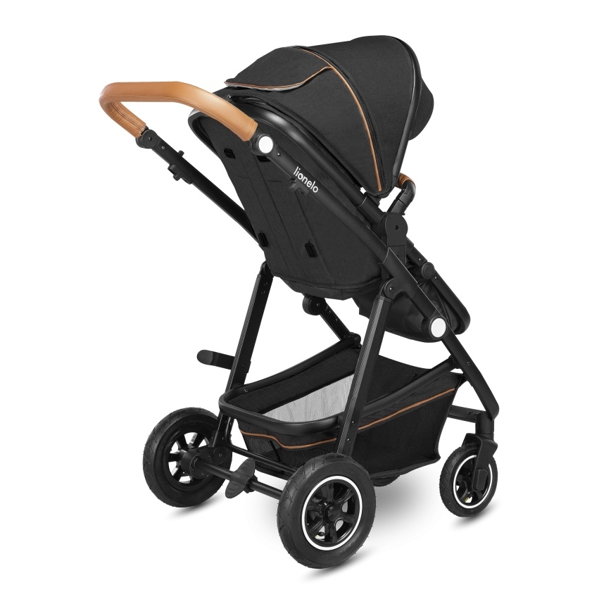 Lionelo - Combi-kinderwagen 2-in-1 AMBER Grijs Grafiet