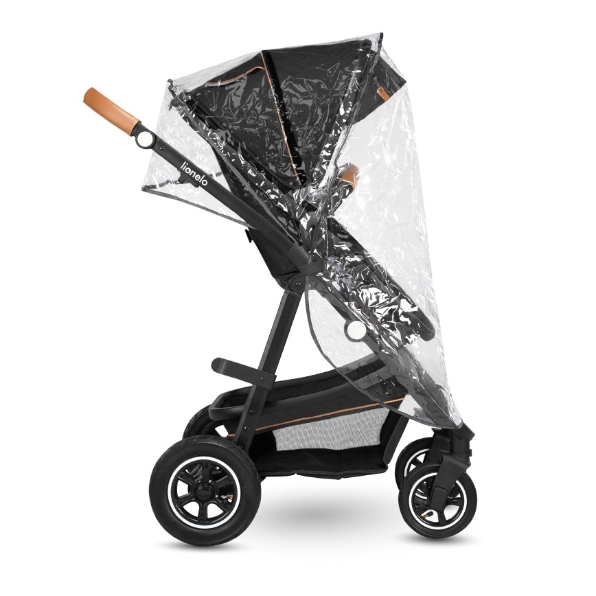 Lionelo - Combi-kinderwagen 2-in-1 AMBER Grijs Grafiet