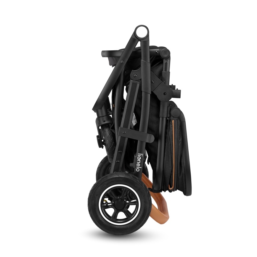 Lionelo - Combi-kinderwagen 2-in-1 AMBER Grijs Grafiet