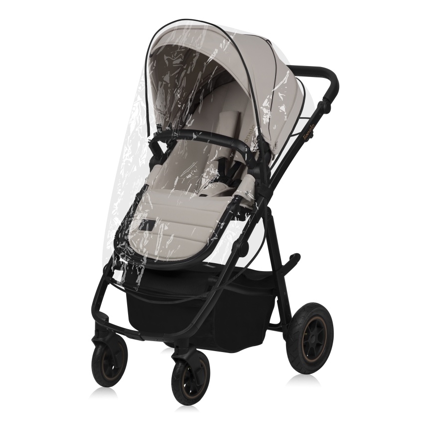 Lionelo - Combi-kinderwagen 2-in-1 AMBER PLUS Beige Sand