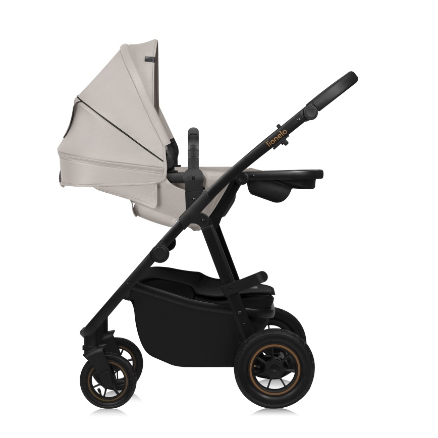 Lionelo - Combi-kinderwagen 2-in-1 AMBER PLUS Beige Sand