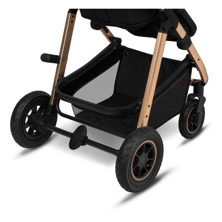 Lionelo - Combi-kinderwagen 2-in-1 AMBER Zwart Onyx