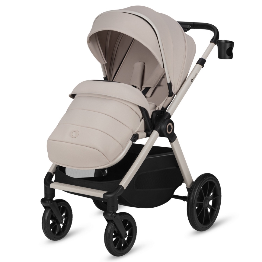 Lionelo - Combi-kinderwagen 2-in-1 LAYLA Beige Sand