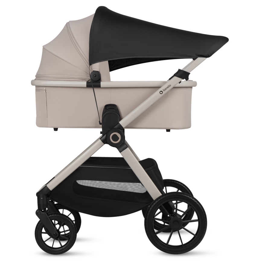 Lionelo - Combi-kinderwagen 2-in-1 LAYLA Beige Sand