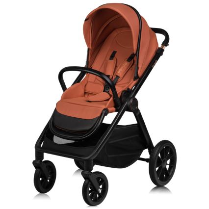 Lionelo - Combi-kinderwagen 2-in-1 LAYLA Bruin/roestkleurig