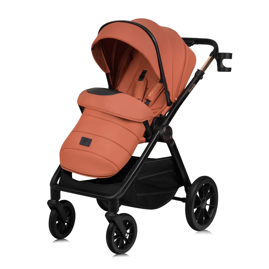 Lionelo - Combi-kinderwagen 2-in-1 LAYLA Bruin/roestkleurig