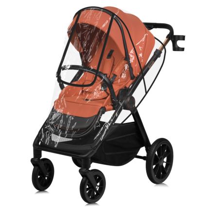 Lionelo - Combi-kinderwagen 2-in-1 LAYLA Bruin/roestkleurig
