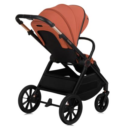 Lionelo - Combi-kinderwagen 2-in-1 LAYLA Bruin/roestkleurig
