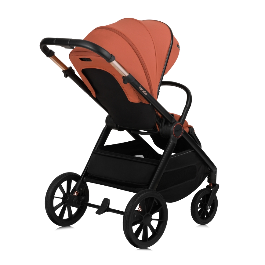 Lionelo - Combi-kinderwagen 2-in-1 LAYLA Bruin/roestkleurig