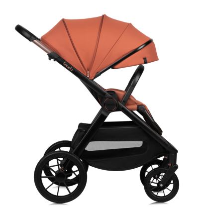 Lionelo - Combi-kinderwagen 2-in-1 LAYLA Bruin/roestkleurig