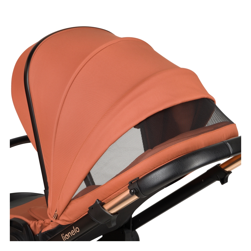 Lionelo - Combi-kinderwagen 2-in-1 LAYLA Bruin/roestkleurig