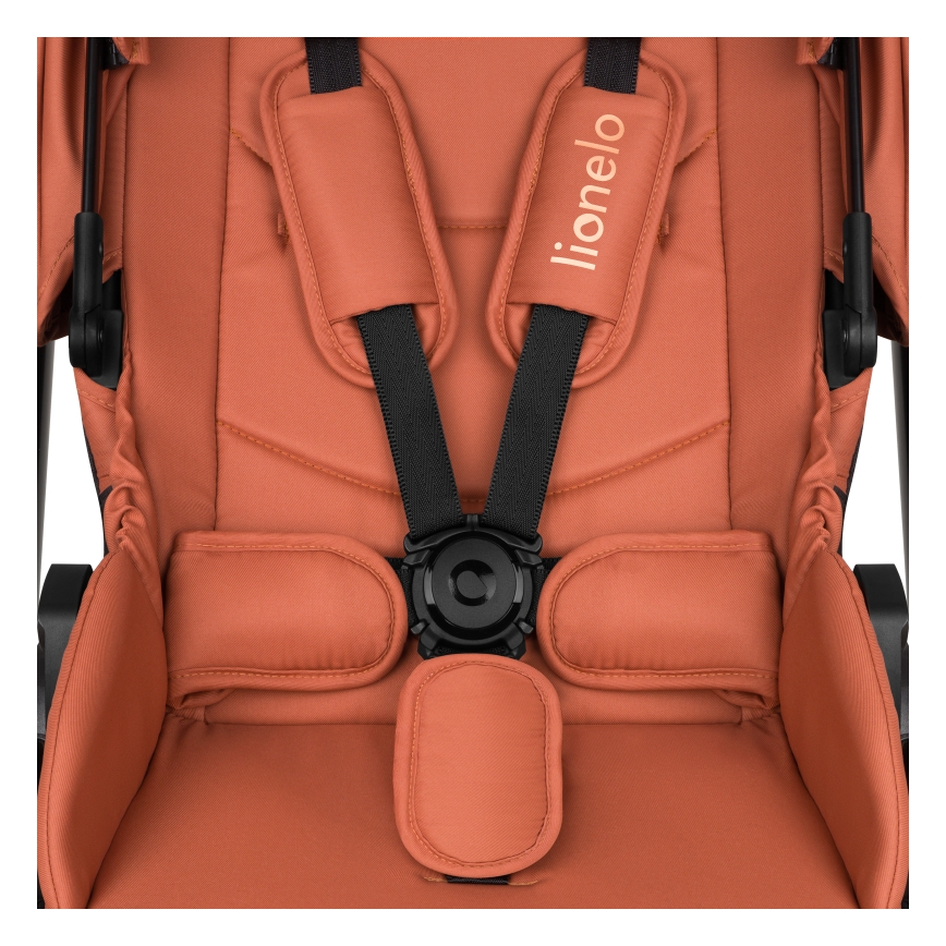 Lionelo - Combi-kinderwagen 2-in-1 LAYLA Bruin/roestkleurig