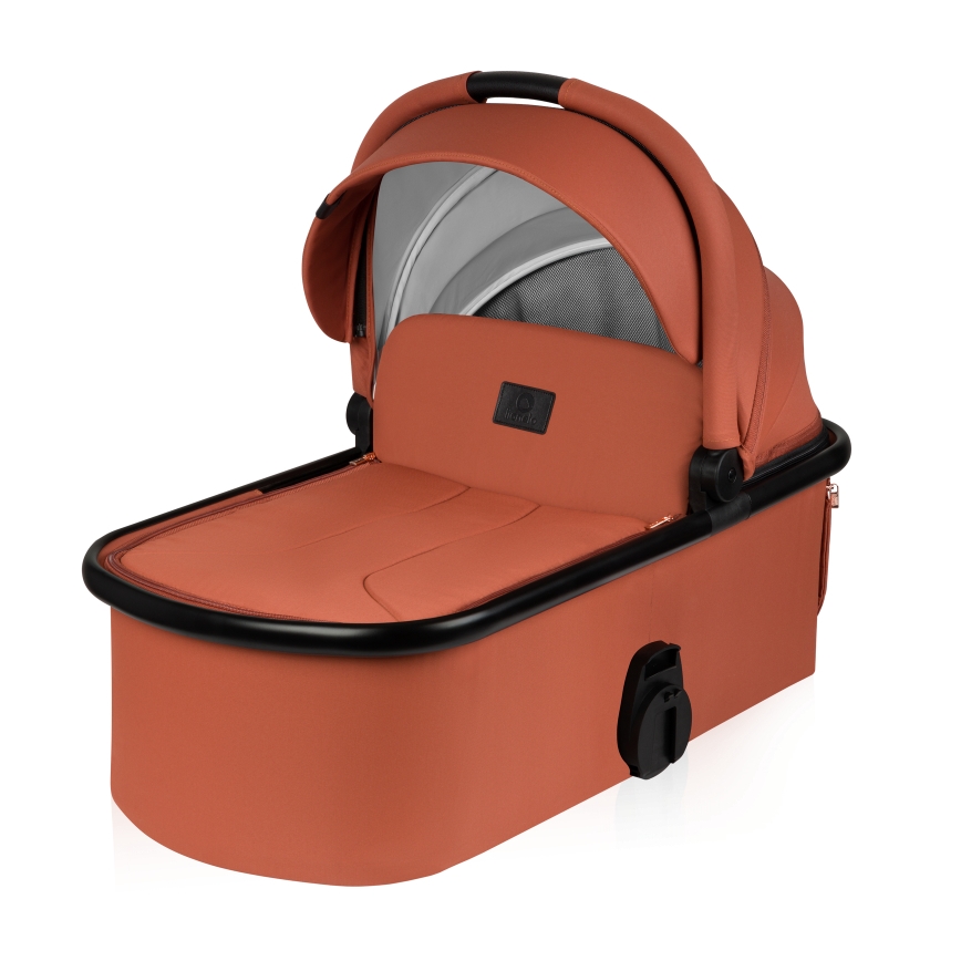 Lionelo - Combi-kinderwagen 2-in-1 LAYLA Bruin/roestkleurig