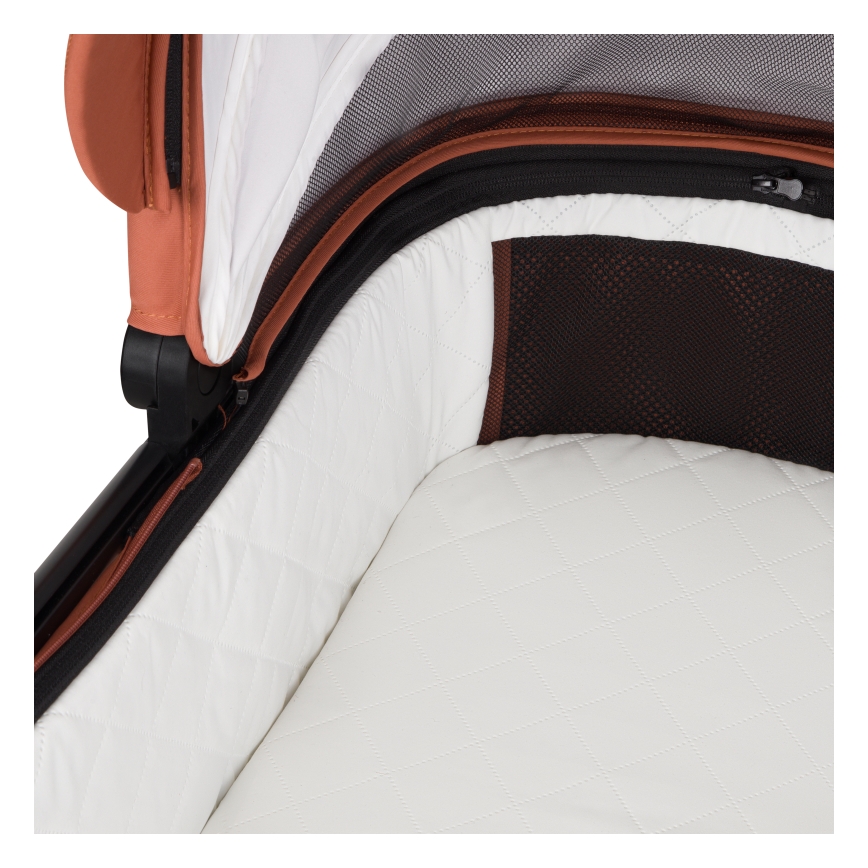 Lionelo - Combi-kinderwagen 2-in-1 LAYLA Bruin/roestkleurig