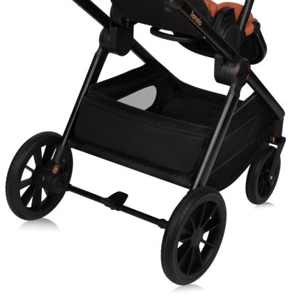 Lionelo - Combi-kinderwagen 2-in-1 LAYLA Bruin/roestkleurig