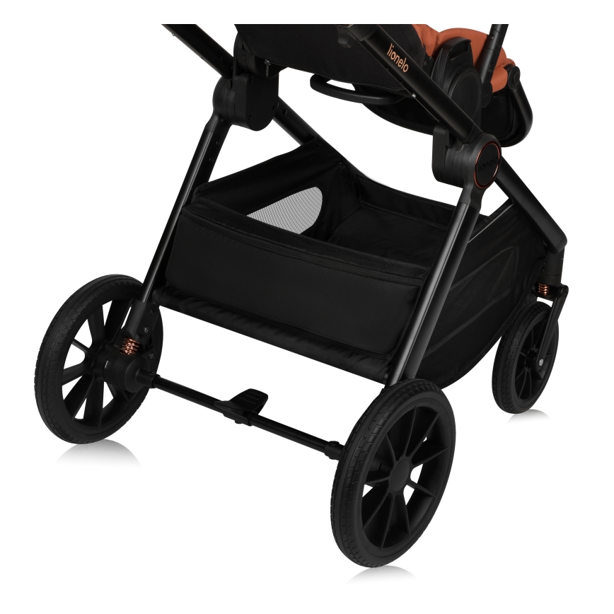 Lionelo - Combi-kinderwagen 2-in-1 LAYLA Bruin/roestkleurig