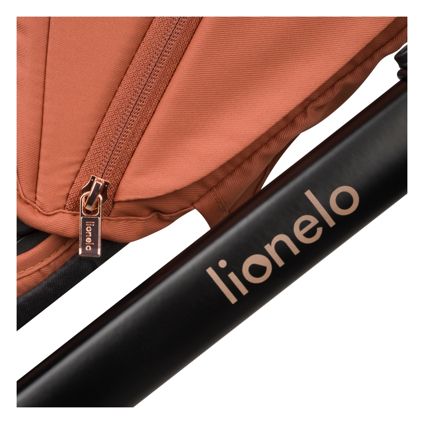 Lionelo - Combi-kinderwagen 2-in-1 LAYLA Bruin/roestkleurig