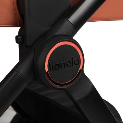 Lionelo - Combi-kinderwagen 2-in-1 LAYLA Bruin/roestkleurig