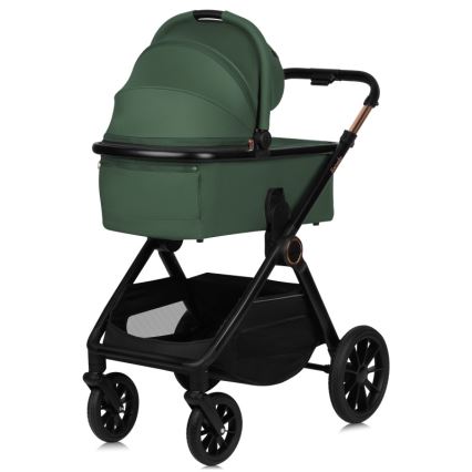 Lionelo - Combi-kinderwagen 2-in-1 LAYLA Green Forest