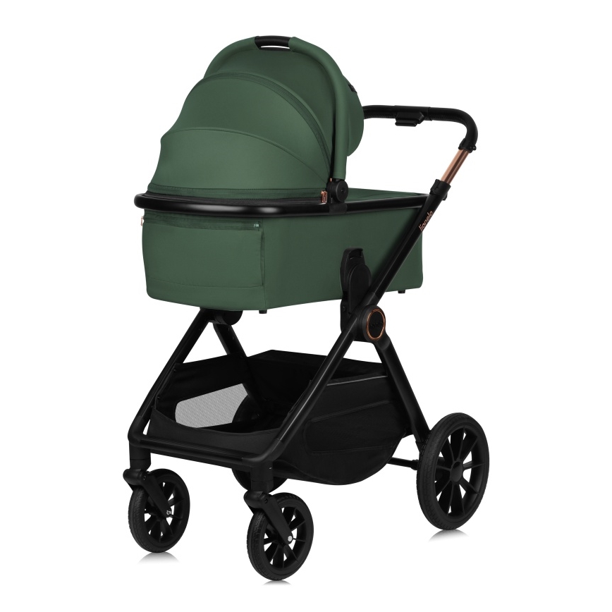 Lionelo - Combi-kinderwagen 2-in-1 LAYLA Green Forest
