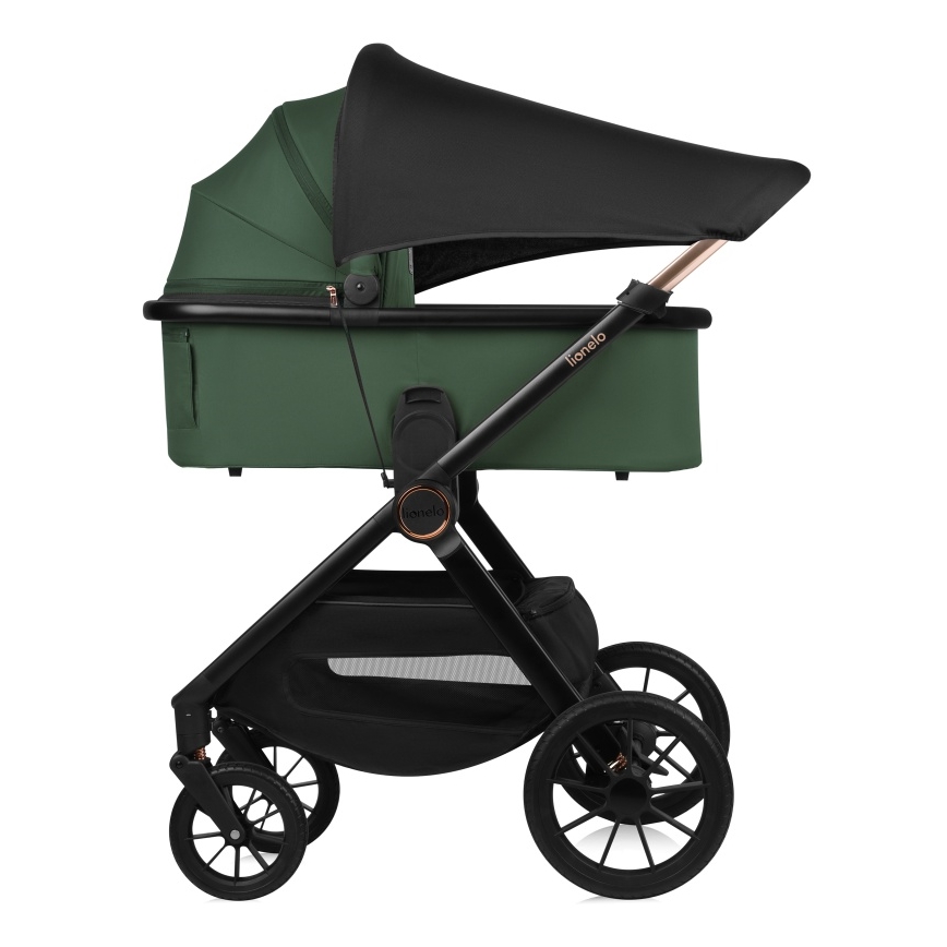 Lionelo - Combi-kinderwagen 2-in-1 LAYLA Green Forest