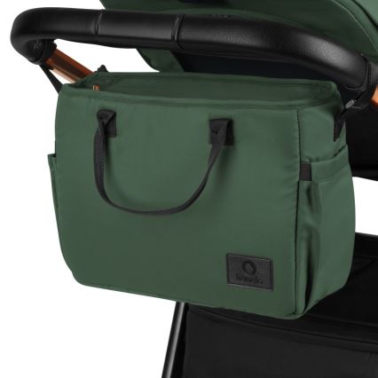 Lionelo - Combi-kinderwagen 2-in-1 LAYLA Green Forest