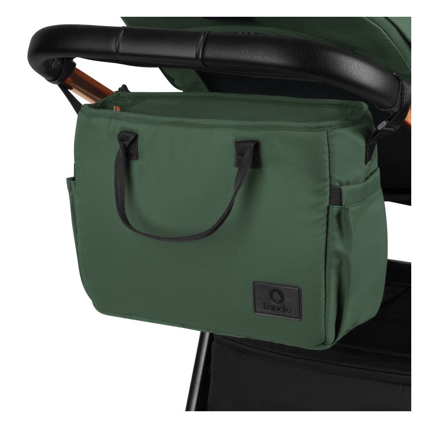 Lionelo - Combi-kinderwagen 2-in-1 LAYLA Green Forest