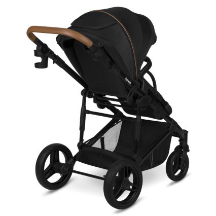 Lionelo - Combi-kinderwagen 2-in-1 MARI TOUR Black Onyx