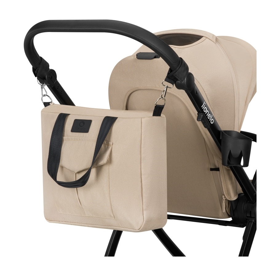 Lionelo - Combi-kinderwagen 2-in-1 MERIL Beige Sand