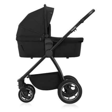 Lionelo - Combi-kinderwagen 2-in-1 MERIL Black Onyx