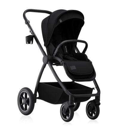 Lionelo - Combi-kinderwagen 2-in-1 MERIL Black Onyx