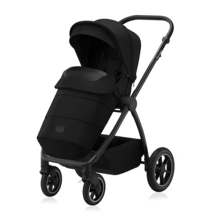 Lionelo - Combi-kinderwagen 2-in-1 MERIL Black Onyx