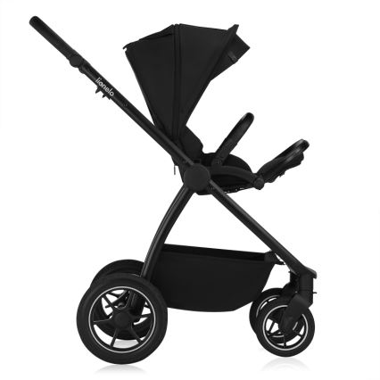 Lionelo - Combi-kinderwagen 2-in-1 MERIL Black Onyx