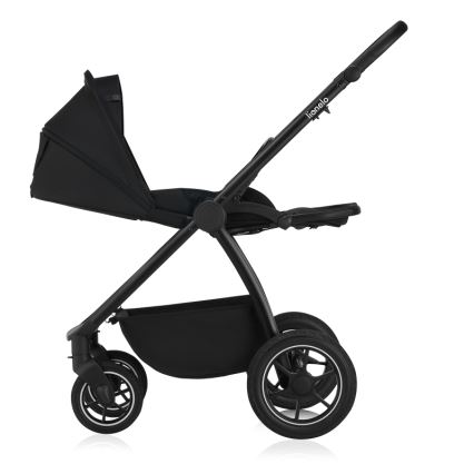 Lionelo - Combi-kinderwagen 2-in-1 MERIL Black Onyx