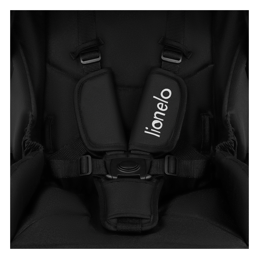 Lionelo - Combi-kinderwagen 2-in-1 MERIL Black Onyx