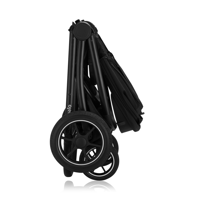 Lionelo - Combi-kinderwagen 2-in-1 MERIL Black Onyx