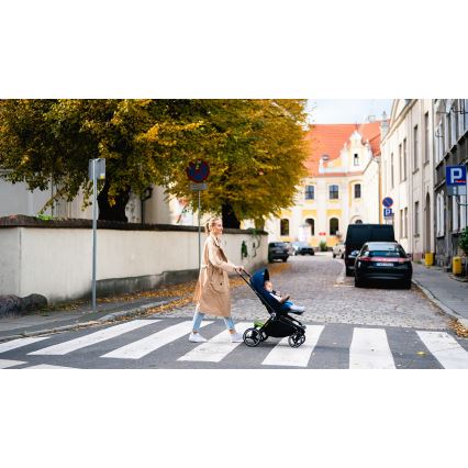 Lionelo - Combi-kinderwagen 2-in-1 MIKA Marineblauw