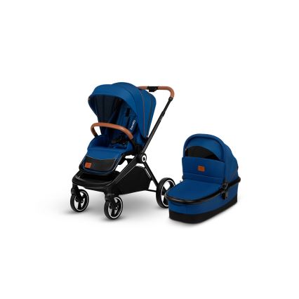 Lionelo - Combi-kinderwagen 2-in-1 MIKA Marineblauw