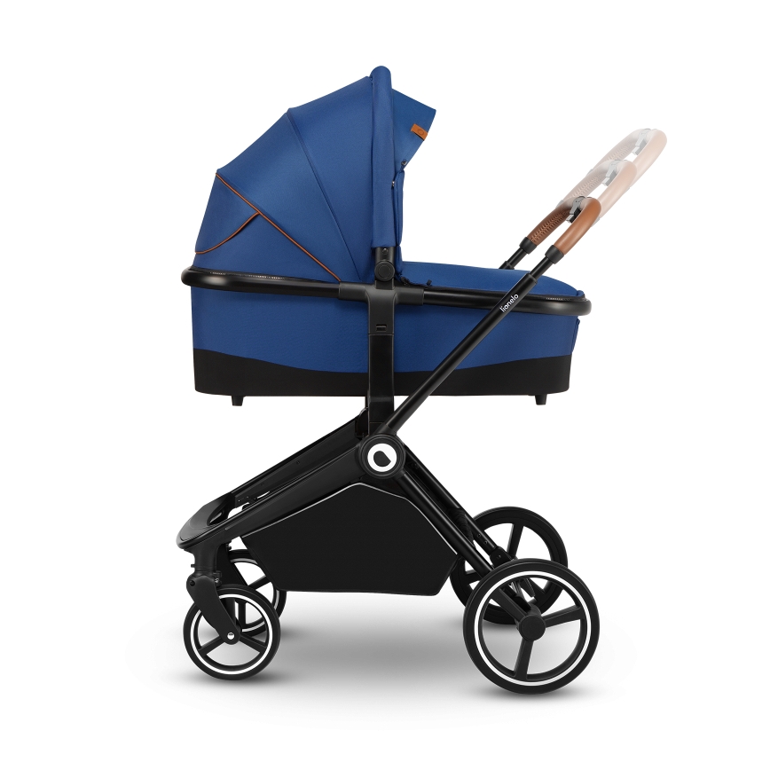 Lionelo - Combi-kinderwagen 2-in-1 MIKA Marineblauw