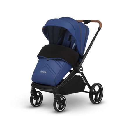 Lionelo - Combi-kinderwagen 2-in-1 MIKA Marineblauw