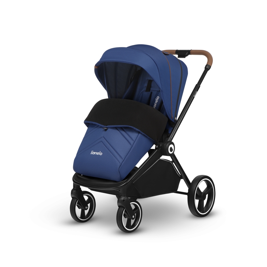 Lionelo - Combi-kinderwagen 2-in-1 MIKA Navyblauw