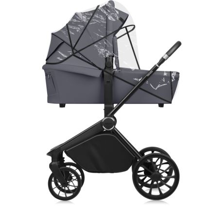 Lionelo - Combi-kinderwagen 2-in-1 MIKA PLUS Grey Stone
