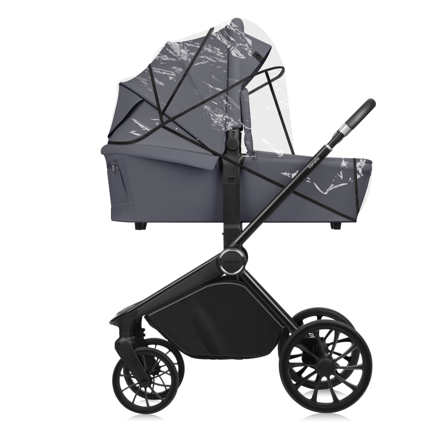 Lionelo - Combi-kinderwagen 2-in-1 MIKA PLUS Grey Stone