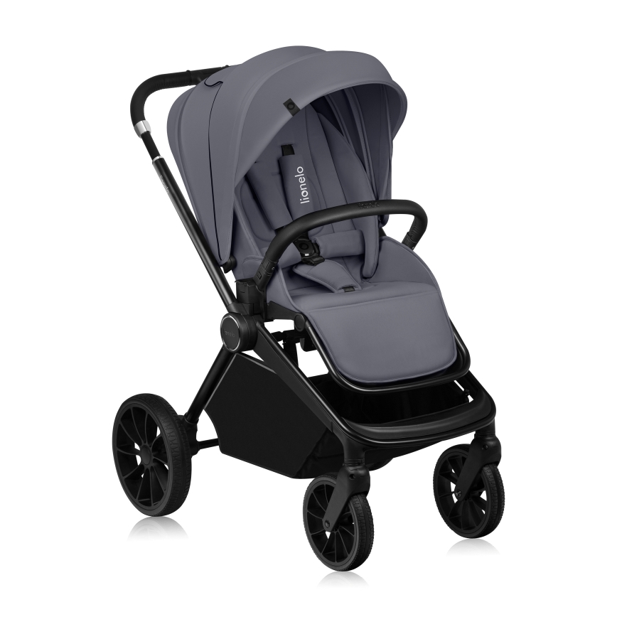 Lionelo - Combi-kinderwagen 2-in-1 MIKA PLUS Grey Stone