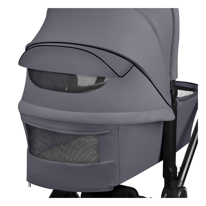 Lionelo - Combi-kinderwagen 2-in-1 MIKA PLUS Grey Stone