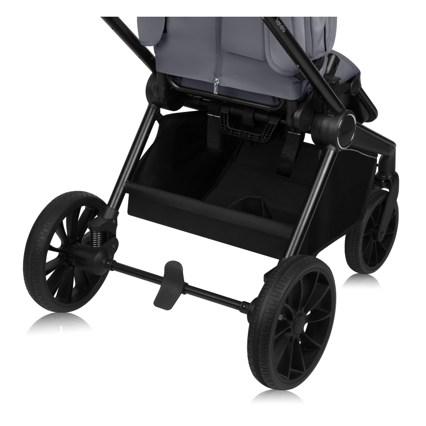 Lionelo - Combi-kinderwagen 2-in-1 MIKA PLUS Grey Stone