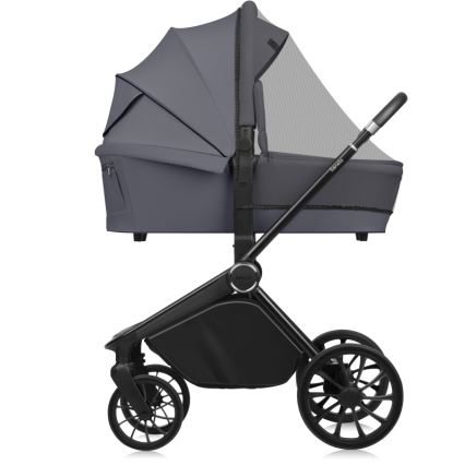Lionelo - Combi-kinderwagen 2-in-1 MIKA PLUS Grijs Stone