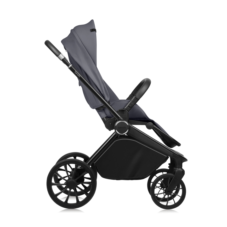 Lionelo - Combi-kinderwagen 2-in-1 MIKA PLUS Grijs Stone