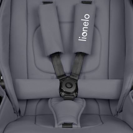 Lionelo - Combi-kinderwagen 2-in-1 MIKA PLUS Grijs Stone